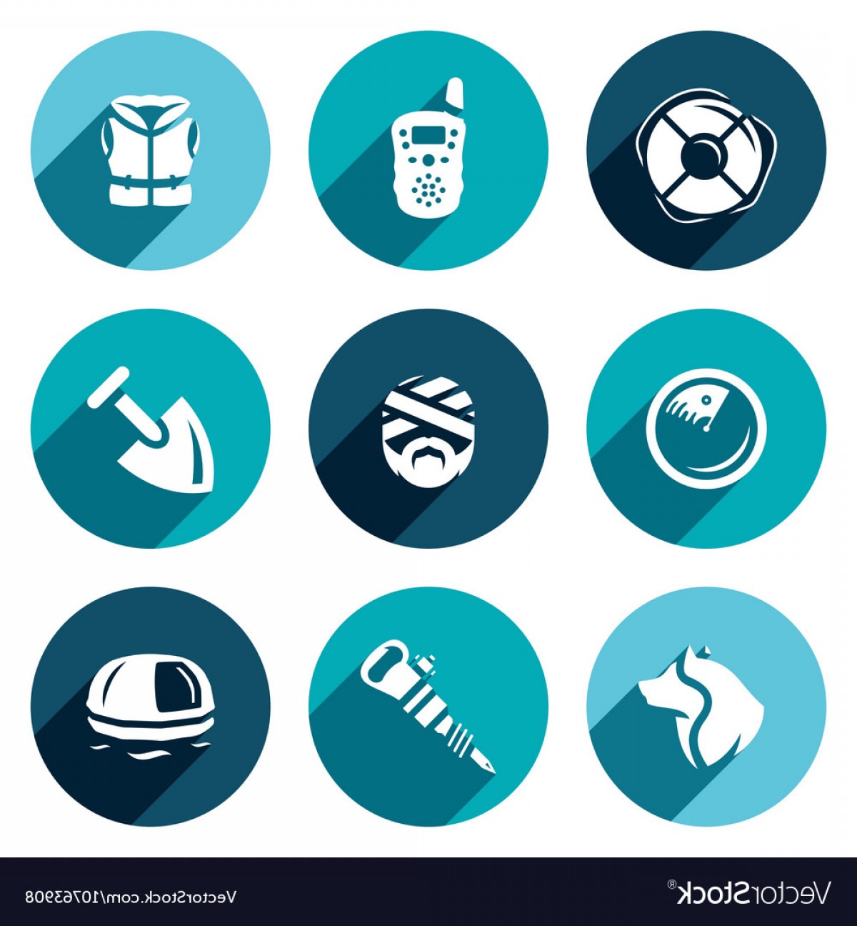 1200x1296 Set Of Search And Rescue Service Icons Vector Hoodamathrun