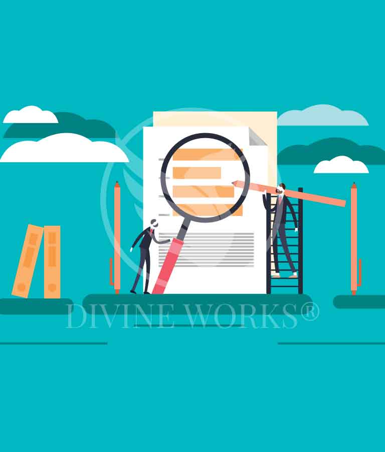 768x900 Free Research Vector Illustration