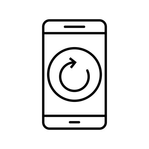 Reset Mobile Application Vector Icon 490x490 Reset Mobile Application Vector Icon