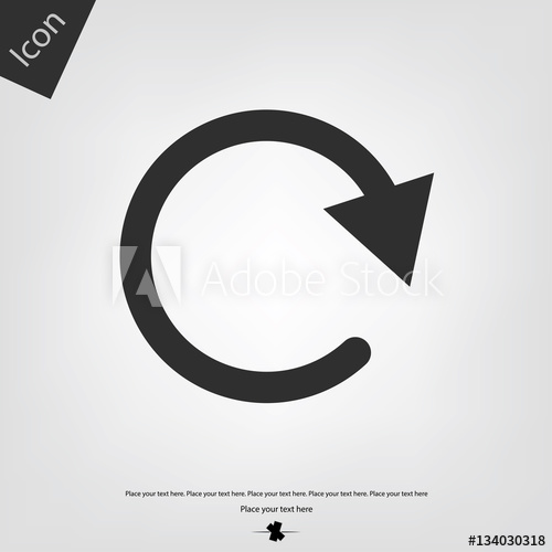 Reset Vector Icon 500x500 Reset Vector Icon