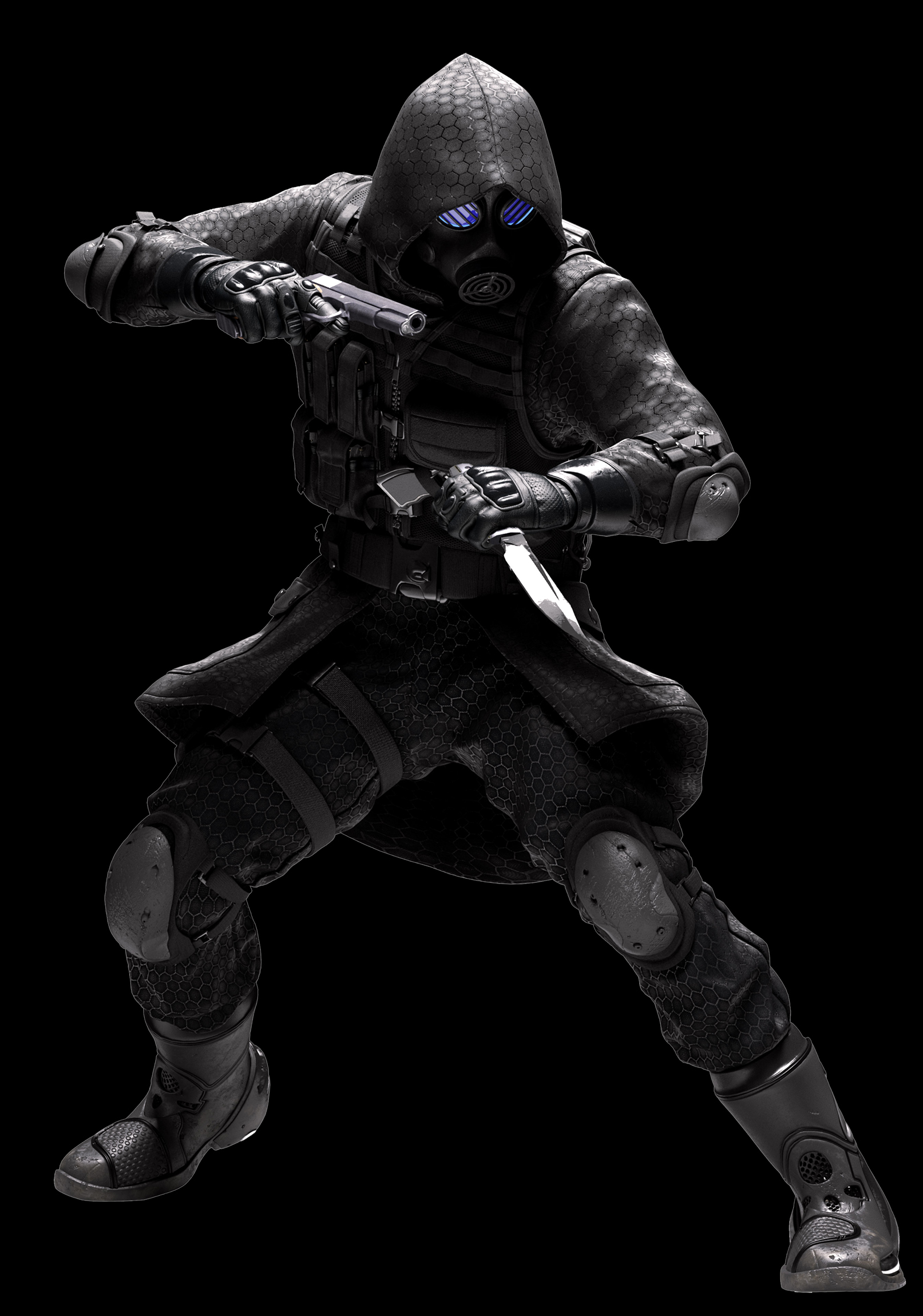 1613x2300 Resident Evil Vector Costume Guide