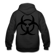 190x190 Biohazard Hd Vector Men's Hoodie Spreadshirt