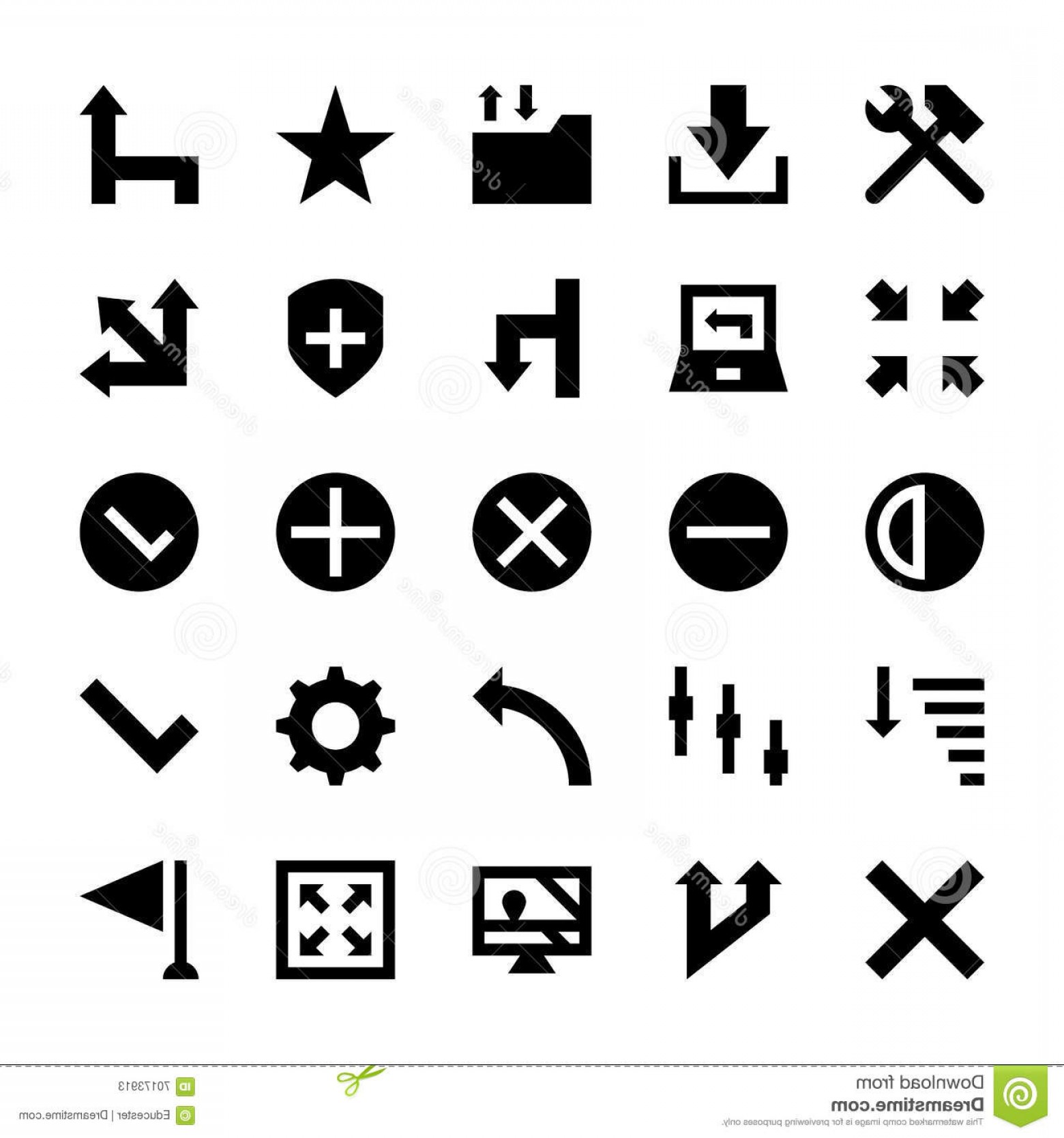 1560x1668 Stock Illustration Selection Cursors Resize Move Controls