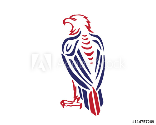 500x400 American Eagle Patriotic Logo