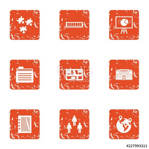 500x500 Respect Icons Set Grunge Set Of Respect Vector Icons For Web