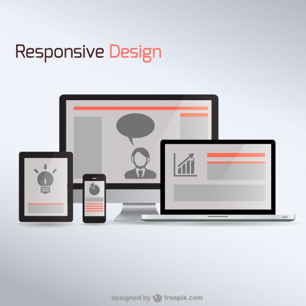 626x626 Responsive Web Design Electronic Devices Vector Free Download