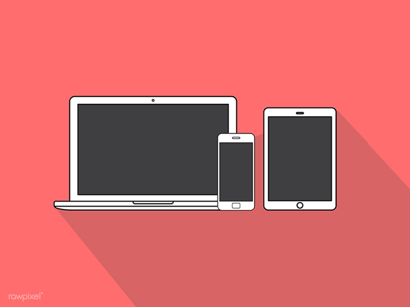 800x600 Responsive Vector Devices