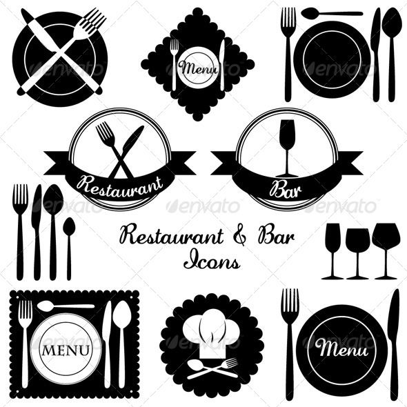 590x590 Restaurant And Bar Icons