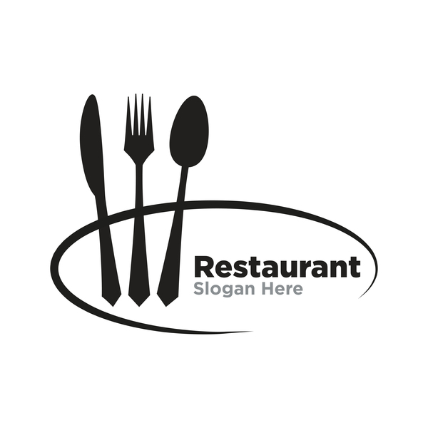 600x600 Restaurant Logos Creative Design Vector Free Download