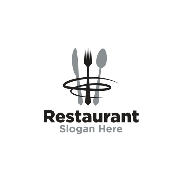 600x600 Restaurant Logos Creative Design Vector Free Download