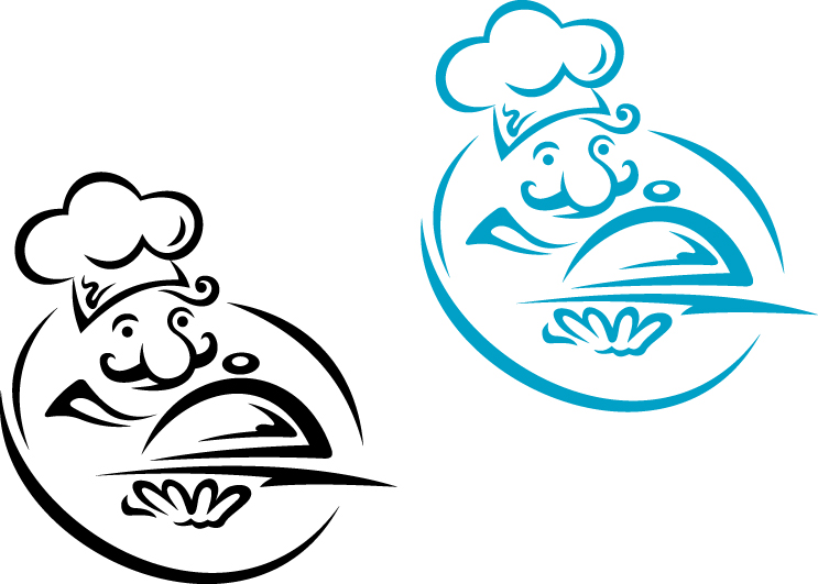 743x531 Restaurants Logos Vector Free Download