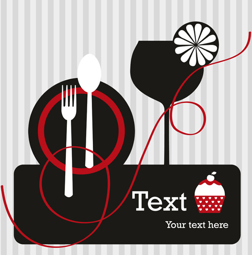 494x499 Restaurant Menu Background Vector Set Free Vector In Encapsulated