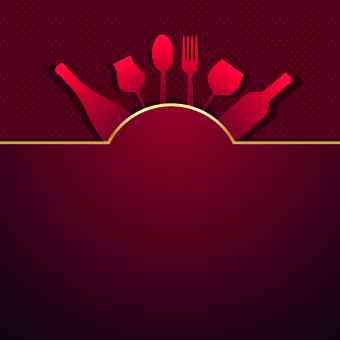 340x340 Vector Restaurant Menu Cover Design Free Download