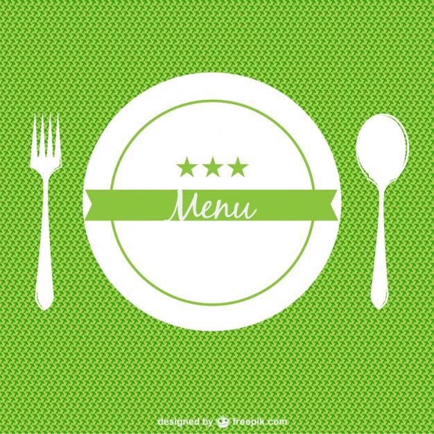 626x626 Green Restaurant Menu Background Vector Free Download