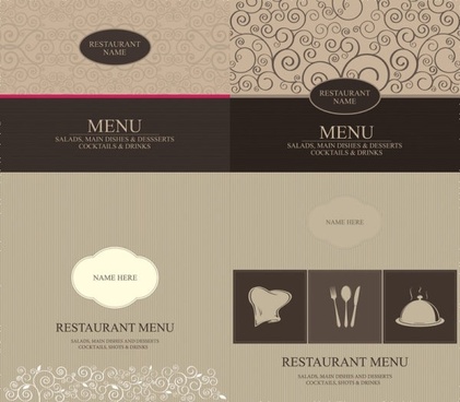 421x368 Menu Design Free Vector Download