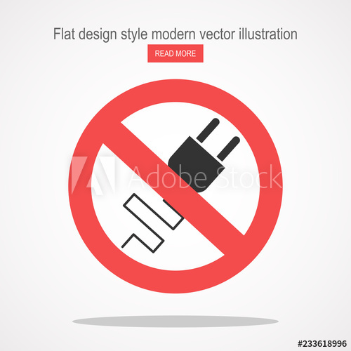 500x500 Sign, Icon, No, Symbol, Button, Forbidden, Isolated, Warning, Red