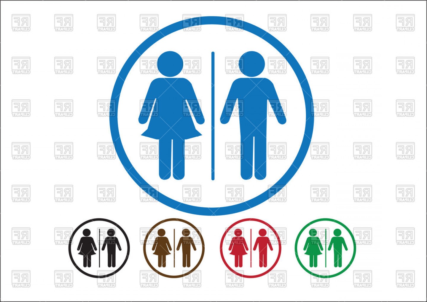 1440x1018 Restroom Icons Vector Lamaison