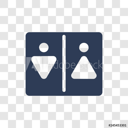 500x500 Restroom Icon Vector