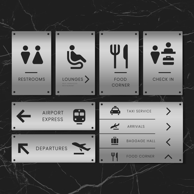 626x626 Restroom Signs Vector Free Download