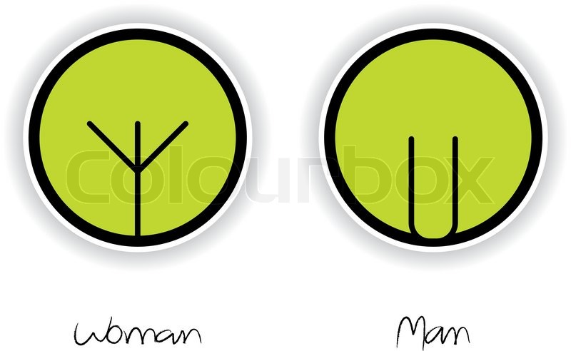 800x492 Vector Women And Men Toilet Sign Stock Vector Colourbox