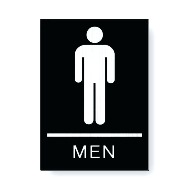 640x640 Mens Bathroom Sign