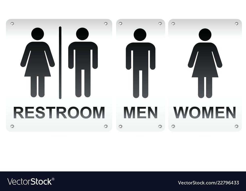 1000x780 Restroom Signs