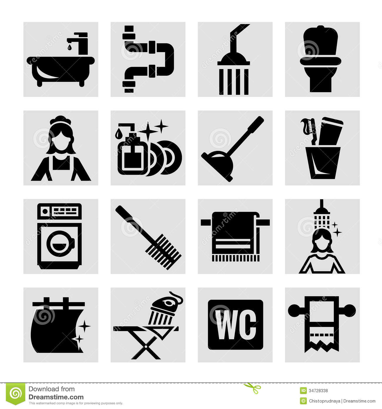 Restroom Symbol Vector