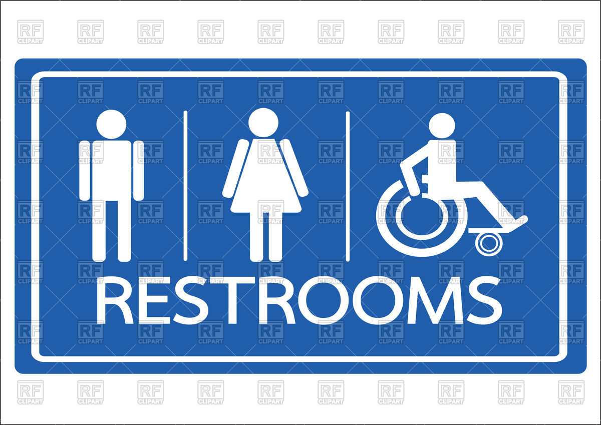 Restroom Symbol Vector At Collection Of Restroom Symbol Vector Free For 9119