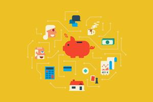 300x200 Retirement Free Vector Art