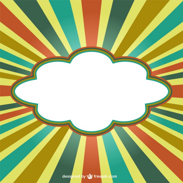 626x626 Cloud Banner On Retro Background Vector Free Download