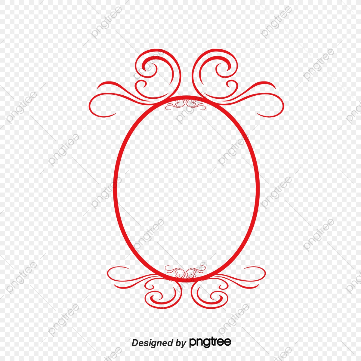 1200x1200 Red Border, Vector Border, Retro Border, Pattern Border Png