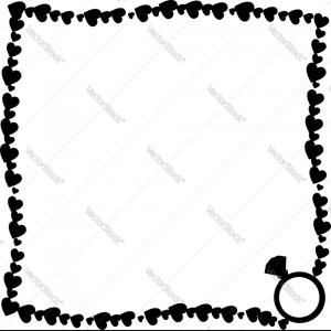 300x300 Vector Vintage Set Of Border Frames Engraving With Retro Ornament