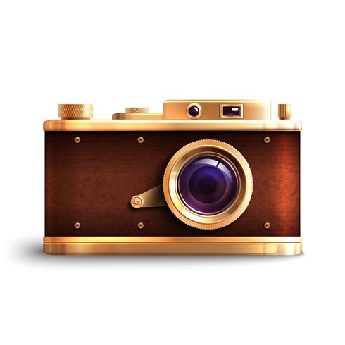 Retro Style Camera Vector 490x490 Retro Style Camera Vector
