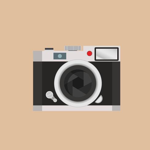 Retro Camera Vector 489x490 Retro Camera Vector
