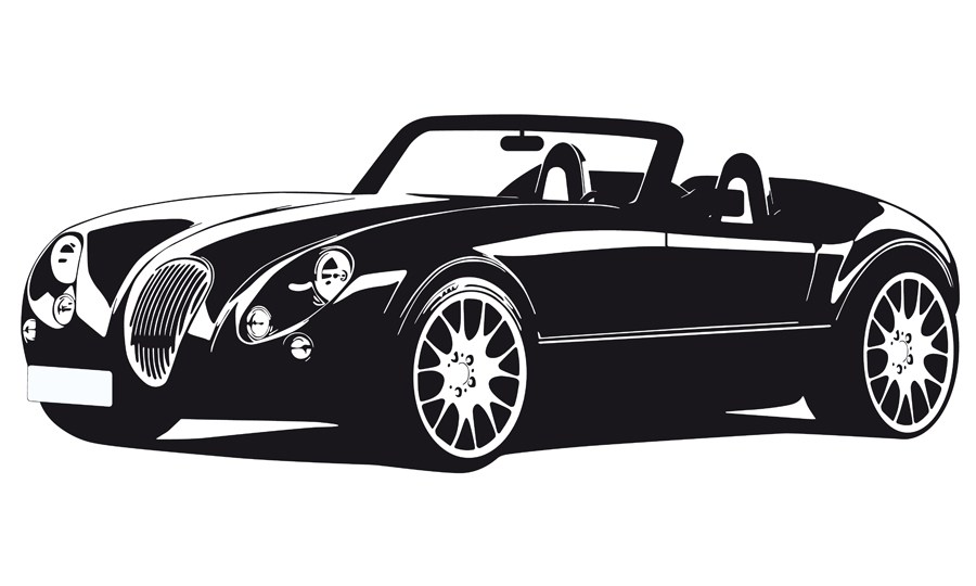 900x540 Retro Car Vector Graphic Design Vector
