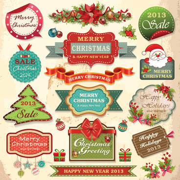 Retro Christmas Vector at Vectorified.com | Collection of Retro ...