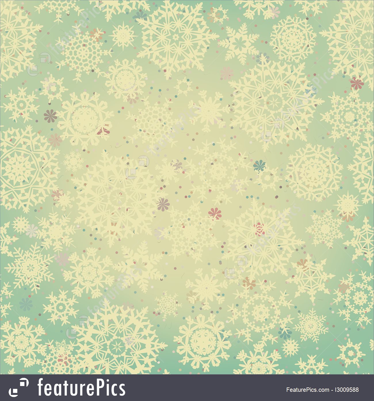 1300x1392 Holidays Retro Christmas Vector Background