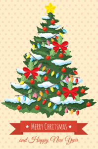 198x300 Very Merry Free Christmas Vectors Graphicmama Blog