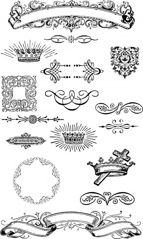 478x800 Free Vintage Grunge Vector And Clip Art Ornaments For T Shirt