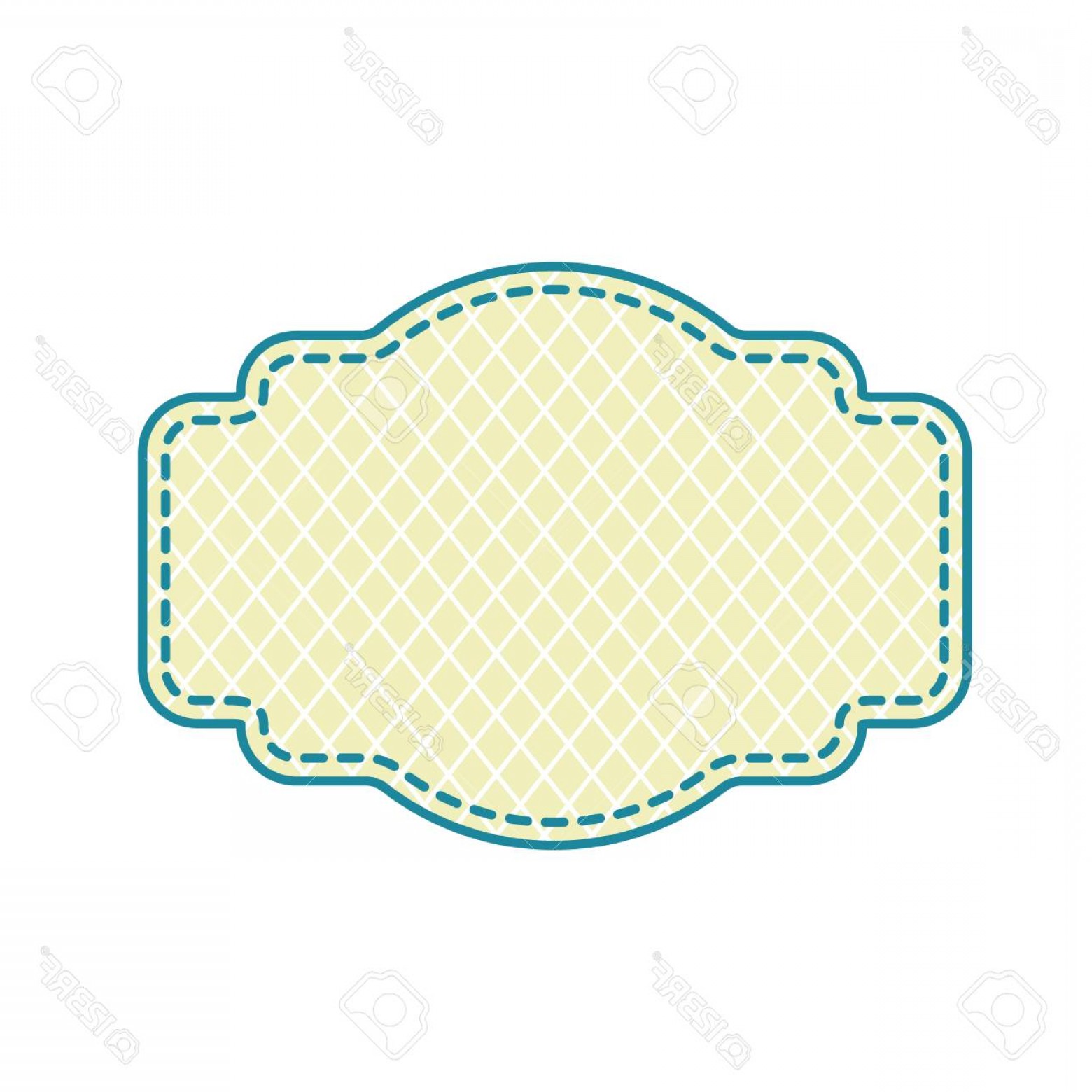 1560x1560 Photovector Of Vintage Frame Set On Pattern Retro Background Cute