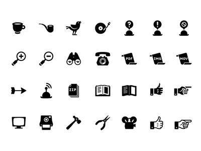 400x300 Free Free Retro Icon Set Clipart And Vector Graphics