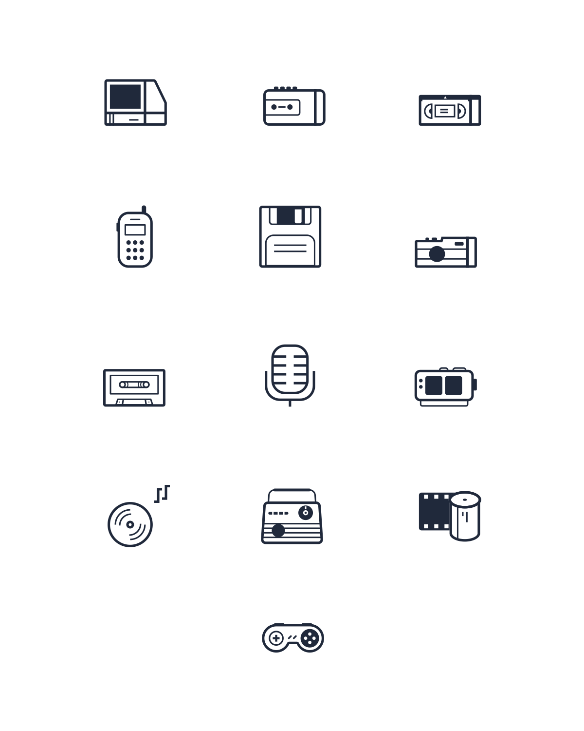 1200x1500 Retro Icons Iconstore