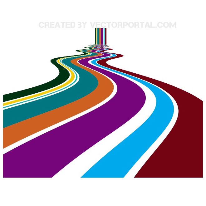 Retro Curvy Lines Background Free Vector 660x660 Retro Curvy Lines Background Free Vector