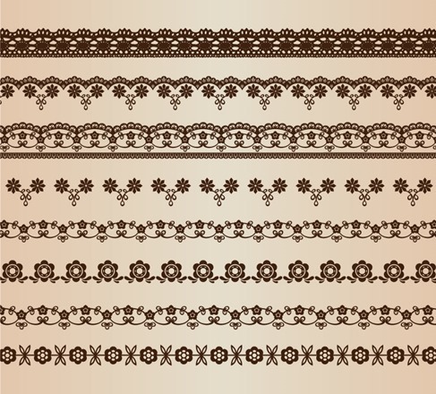 Retro Floral Lines Vector Set Free Vectors Ui Download 487x440 Retro Floral Lines Vector Set Free Vectors Ui Download