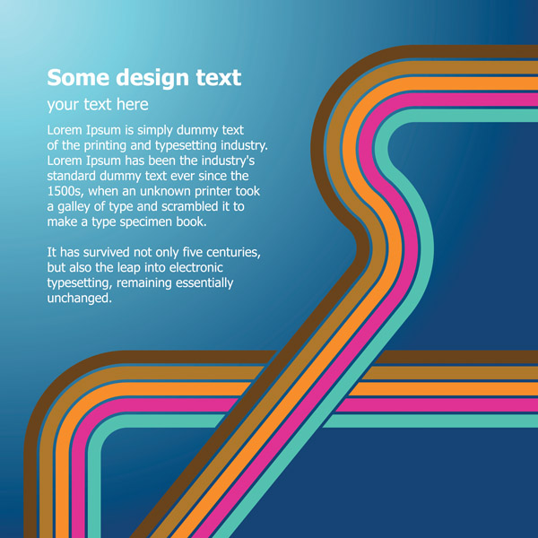 Retro Background Flow Lines 600x600 Retro Background Flow Lines