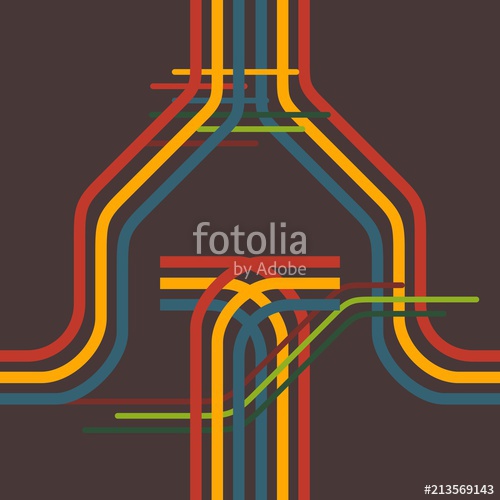 Editable Retro Lines Vector Seamless Pattern Stock Image 500x500 Editable Retro Lines Vector Seamless Pattern Stock Image