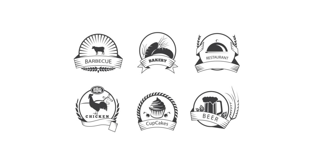 1080x565 Food Retro Logos Vector And Transparent Png The Graphic Cave