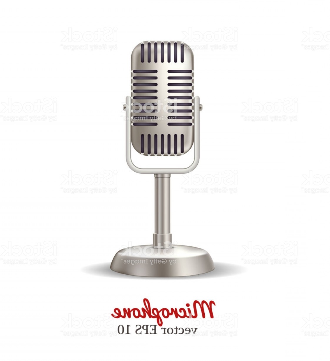 1122x1228 Vector Retro Microphone Karaoke Radio Broadcast Gm Soidergi