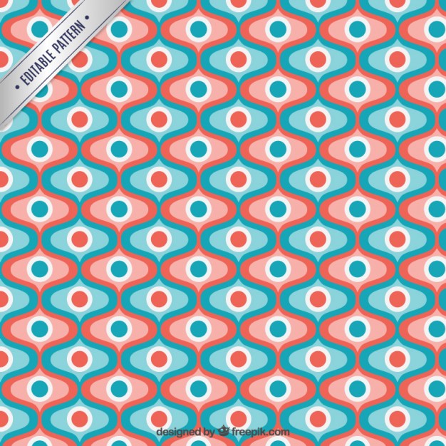 Retro Pattern Vector Free Download 626x626 Retro Pattern Vector Free Download