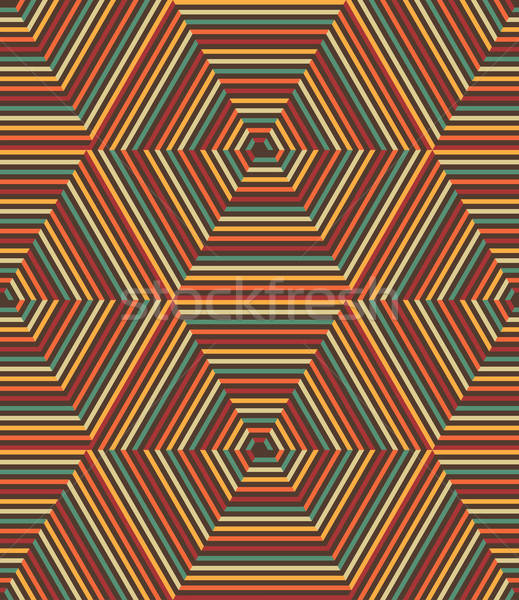 Vector Seamless Geometric Retro Pattern Vector Illustration 519x600 Vector Seamless Geometric Retro Pattern Vector Illustration